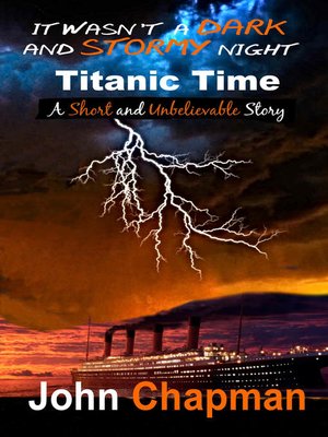 cover image of It Wasn't a Dark and Stormy Night